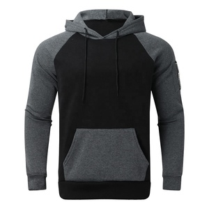 Chándales extragrandes con logotipo personalizado, chándal ajustado con capucha de algodón, conjunto de chándal para hombre, chándal para correr - Product Image 3