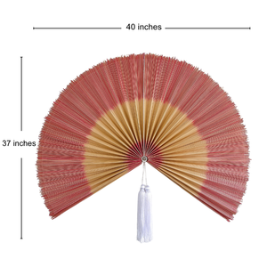 Bohemian Round <b>Wall</b> Decor Bamboo Fan High Quality Bamboo <b>Wall</b> Fan Headboard Made in Vietnam by King Craft Viet - Product Image 3