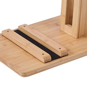 Supporto Verticale Regolabile in Legno per Tavole da Surf - Espositore Autoportante per Organizzazione e Conservazione - Product Image 4