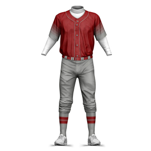 Manufacturer Custom Sublimation Baseball Jersey Pants for Clubs and <b>Schools</b> Professional Baseball <b>Uniform</b> For Team Players - Product Image 6