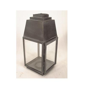 Lanterne en métal avec un design traditionnel et une poignée de suspension, lanterne en métal pour la décoration - Product Image 3