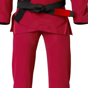 ชุดยิวยิตสูสีพื้นเรียบสำหรับผู้ชาย พร้อมโลโก้สั่งทำ ชุดศิลปะการต่อสู้ คิโมโน ชุดยิวยิตสู - Product Image 6