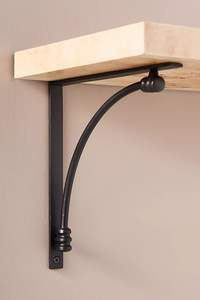 Unique Iron <b>Shelf</b> Bracket Designed For Creative Interior Shelving Organized <b>Storage</b> And Eye Catching Wall Display - Product Image 4