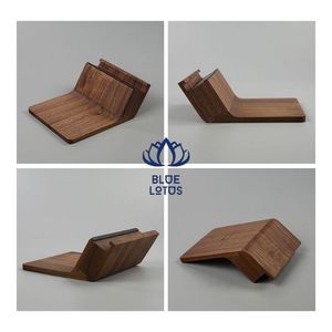 Support pour ordinateur portable en bois de qualité supérieure, très vendu |   Rehausseur Ergonomique en Bois Massif 100% Naturel – Vente en Gros - Product Image 1