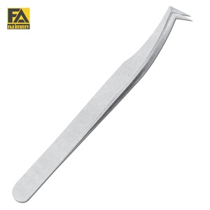 Forceps chirurgical manuel en acier inoxydable de style Dumont 6, instrument pour opération chirurgicale, classe I, certifié CE - Product Image 1