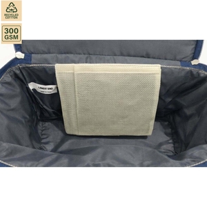 Sac isotherme en toile de coton 300 GSM pour aliments, 25,5x15,2x15,2 cm, avec logo personnalisé, vente en gros, OEM, commande en gros, modèle SS223 - Product Image 4