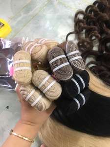 Extensiones de cabello de trama de la mejor calidad, máquina de cabello vietnamita, trama más nueva, cabello humano Remy, Bamboohair, rama de Vietnam - Product Image 6