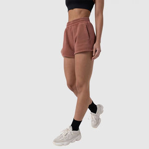 Shorts Deportivos de Cintura Alta para Mujer, con Bolsillos para Objetos Esenciales, Ropa Deportiva Funcional, Shorts Casuales para Fitness y Descanso - Product Image 1