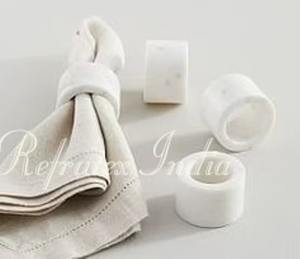 Anillo para Servilletas de Mármol Hecho a Mano en India con Accesorio Decorativo Clásico para Mesa, Ideal para Comedor, Hostelería y Eventos, Precio de Exportación - Product Image 4