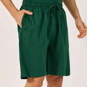 Conjunto de Sudadera y Pantalones Cortos Lisos para Hombre, Marca Privada, Personalizable, Conjunto de Camiseta y Pantalones Cortos de Verano para Hombre - Product Image 2