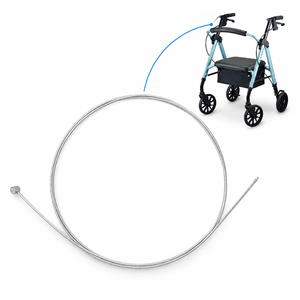 อะไหล่สายเบรกแบบยืดหยุ่นติดตั้งง่าย สำหรับรถช่วยเดิน STAR Rollator Clinic รุ่นสำหรับผู้สูงอายุ ใช้สำหรับยึดเบรก - Product Image 1