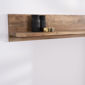 Estante de pared Vandana Urban Edge de acacia Baltik 100 cm - Product Image 1