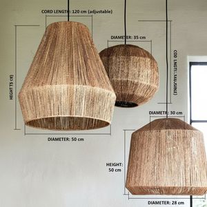 <b>Cheap</b> Wholesale Coastal Natural Seagrass Lampshade Sustainable Decorative Design for Living Room & Bedroom - Product Image 6
