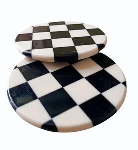 Luxury Wooden and Resin <b>Coaster</b> Collection Perfect <b>for</b> Serving <b>Drinks</b>, Entertaining Guests, and Enhancing Any Living Room - Product Image 1