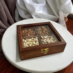 Direct Factory Supply Eco-Friendly Oven Safe Customizable <b>Wooden</b> Spice <b>Box</b> Functional Decorative - Product Image 4