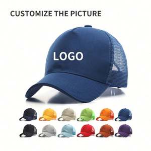 Gorras Trucker de Espuma Vintage Personalizables al por Mayor, Gorras de Malla Tejidas de Perfil Bajo para Hombre - Product Image 4