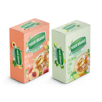 Poudre de jus instantané à prix compétitif Poudre de pêche instantanée pratique avec certification Sachet pour le thé