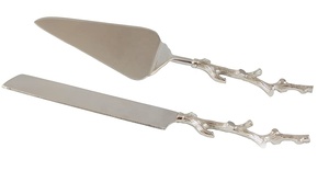 Ensemble de couverts élégants en acier inoxydable argenté royal Design personnalisé Vaisselle à poignée Vente à chaud pour la rentrée scolaire - Product Image 3