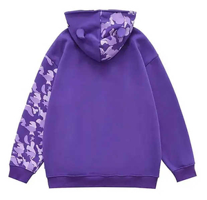 Sudadera con capucha y cremallera de cuernos de diablo extragrande personalizada, unisex, estilo urbano, de forro polar, con estampado gráfico, informal, para invierno. - Product Image 6