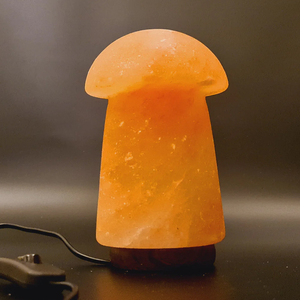 Lampe de sel de l'Himalaya en forme géométrique, cristal de sel naturel, lumière décorative de table, éclat chaleureux pour la maison, la chambre à coucher, le salon - Product Image 5