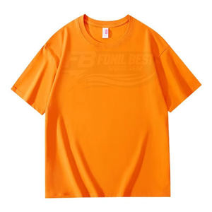 Camiseta de Verano para Hombre con Logotipo Personalizado, Tejida, 100% Algodón, Corte Regular, Manga Corta, Cuello Redondo, Juvenil, Informal, Sólida, Transpirable, 200g - Product Image 6