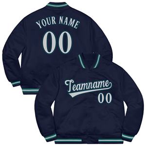 Chaqueta Varsity Personalizada NADRUB'S, sin Cuello, con Cierre, para Invierno, Unisex, para Deportes y Uso Casual, Poliéster/Algodón - Product Image 3