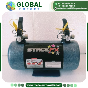 Export Quality Double Jet Color Powder Blaster Free Flowing Powder Long Throw Duration Valve Protection Cap Color Run&Marathons - Product Image 3