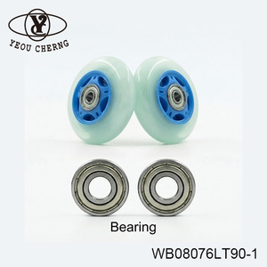Rueda de Scooter Azul Claro con Núcleo Azul WB08076LT90-1 YEOU CHERNG - Product Image 5