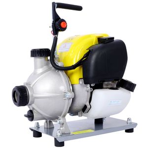 Pompa d'Acqua Portatile a Benzina da 1,5 Pollici, Motore Commerciale a 4 Tempi da 38CC, Pompa per Trasferimento Acqua per Kit di Irrigazione e Contenimento Inondazioni - Product Image 2