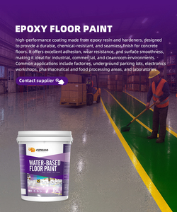 Excelente <span class=keywords><strong>Pintura</strong></span> Epóxica <span class=keywords><strong>para</strong></span> Pisos de Taller, 18L, Recubrimiento Acrílico Duradero <span class=keywords><strong>para</strong></span> Pisos de Alta Resistencia al Desgaste - Product Image 5