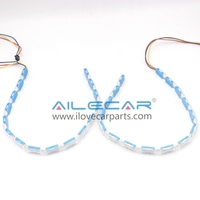 AILECAR - Tira de Luces LED RGBW para el Día, con Control por Aplicación, Efecto de Persecución de Cristales, con Señal de Giro Secuencial