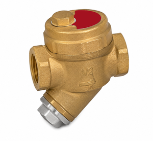 Piège à vapeur thermodynamique en bronze de 1/2 pouce, filetage femelle BSP, avec éléments internes en acier inoxydable AISI 410 et filtre non magnétique en acier inoxydable AISI 304 - Product Image 1