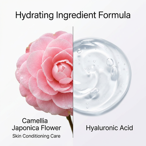 Camellia Hydrating Skin Essence 55ml Korean Made Lightweight Moisture OEM Manufacturer Supplier - Product Image 4