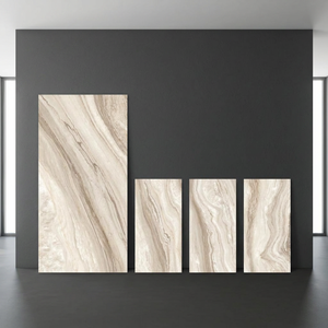 Rio Brown 800x1600mm Polished Porcelain Acid-Resistant Non-Slip Floor & Wall Tiles with Brown Marble Design - Product Image 3