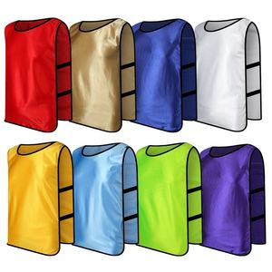 2021 High Quality Reversible Soccer Bibs Custom Printed Football Vests New Style Team Sports Bib <b>for</b> Summer - Product Image 2