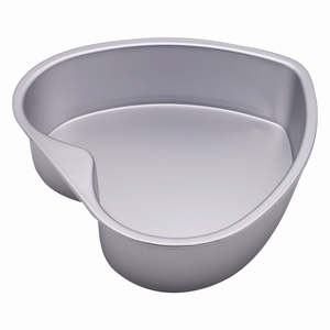 Heart Cake Baking Mold Aluminium 10 Inch Cake Pan Heart Shape Baking Tray Oven Safe <b>Bakeware</b> Dessert Mold Durable - Product Image 1