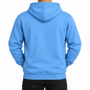 Heavyweight 100% Cotton Winter <b>Hoodie</b> Sweatshirt Custom <b>Men</b> Distressed Oversized Dark <b>Grey</b> Acid Washed - Product Image 5
