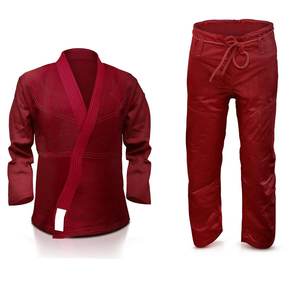 Kimono de Jiu Jitsu Más Vendido, Uniforme Personalizado de BJJ, Uniformes de BJJ de Poliéster/Algodón Transpirables y Duraderos de Color Sólido para Adultos - Product Image 1