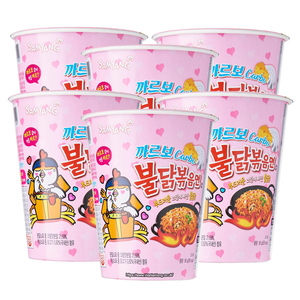 Vente en gros directe d'usine à prix compétitif Samyang Hot Chicken Ramen Carbonara Flavour 80g avec la meilleure offre de réduction - Product Image 1