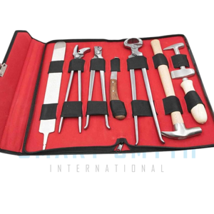 Kit d'outils professionnels pour fermeurs SMART SMYTH INTL, ensemble de coupe et de pose de sabots pour chevaux, instruments vétérinaires équins, durables et éco-responsables - Product Image 4