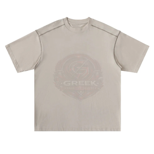 T-shirts pour hommes en mélange de coton respirant, coupe oversize, col rond, manches courtes, séchage rapide, imprimé numérique, couleur unie, OEM ODM Factory - Product Image 5