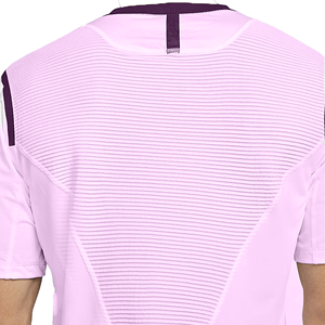 Maillot de football blanc à manches longues pour homme avec empiècements en mesh respirant, sans col, coupe classique, pour adultes, toutes saisons - Product Image 4