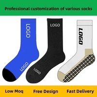 LT Wholesale Chaussettes de sport antidérapantes en coton personnalisées pour hommes, chaussettes de Pilates colorées avec logo pour femmes
