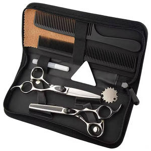 Kit de Peluquería Profesional de Alta Calidad, Personalizable, Duradero y Reutilizable, Juego de Tijeras y Peines de Acero Inoxidable, Herramienta de Corte - Product Image 4