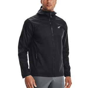 Chaqueta Impermeable con Capucha para Hombre, Diseño Personalizado, Transpirable, con Logotipo Frontal, Estilo Urbano, Ropa de Invierno, Tejido de Nailon/Poliéster - Product Image 1