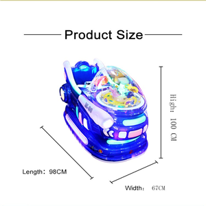 เครื่องเล่นเด็กทรงยานอวกาศดีไซน์โดดเด่น สำหรับสนามเด็กเล่นในร่มและธุรกิจอาร์เคด มีจำหน่ายในราคาขายส่งจำนวนมาก - Product Image 5