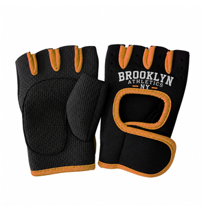 Wholesale Lightweight Neoprene Half Finger Sports Gym Fitness Gloves <b>with</b> Logo Men Women Outdoor - Product Image 3