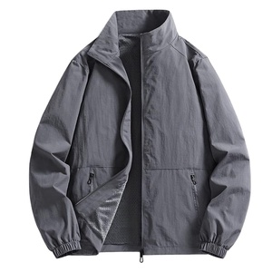 Wholesale Unisex Bomber Jacket Hooded <b>Thick</b> Vintage Waterproof Zipper Casual Sportswear Breathable Windproof <b>Coat</b> <b>Winter</b> Front - Product Image 3