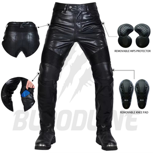 Pantalon de moto pour homme, nouveau style, pour usage extérieur, faible MOQ, couleur unie, pantalon de moto en jean - Product Image 6