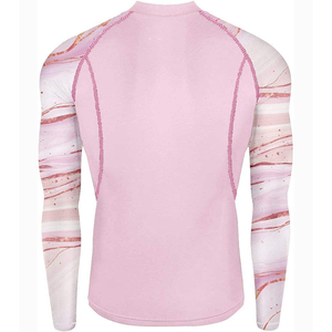 Conjuntos de entrenamiento de gimnasio personalizados para hombre, ropa deportiva de compresión de 2 piezas, ropa deportiva impermeable con patrón sólido - Product Image 2